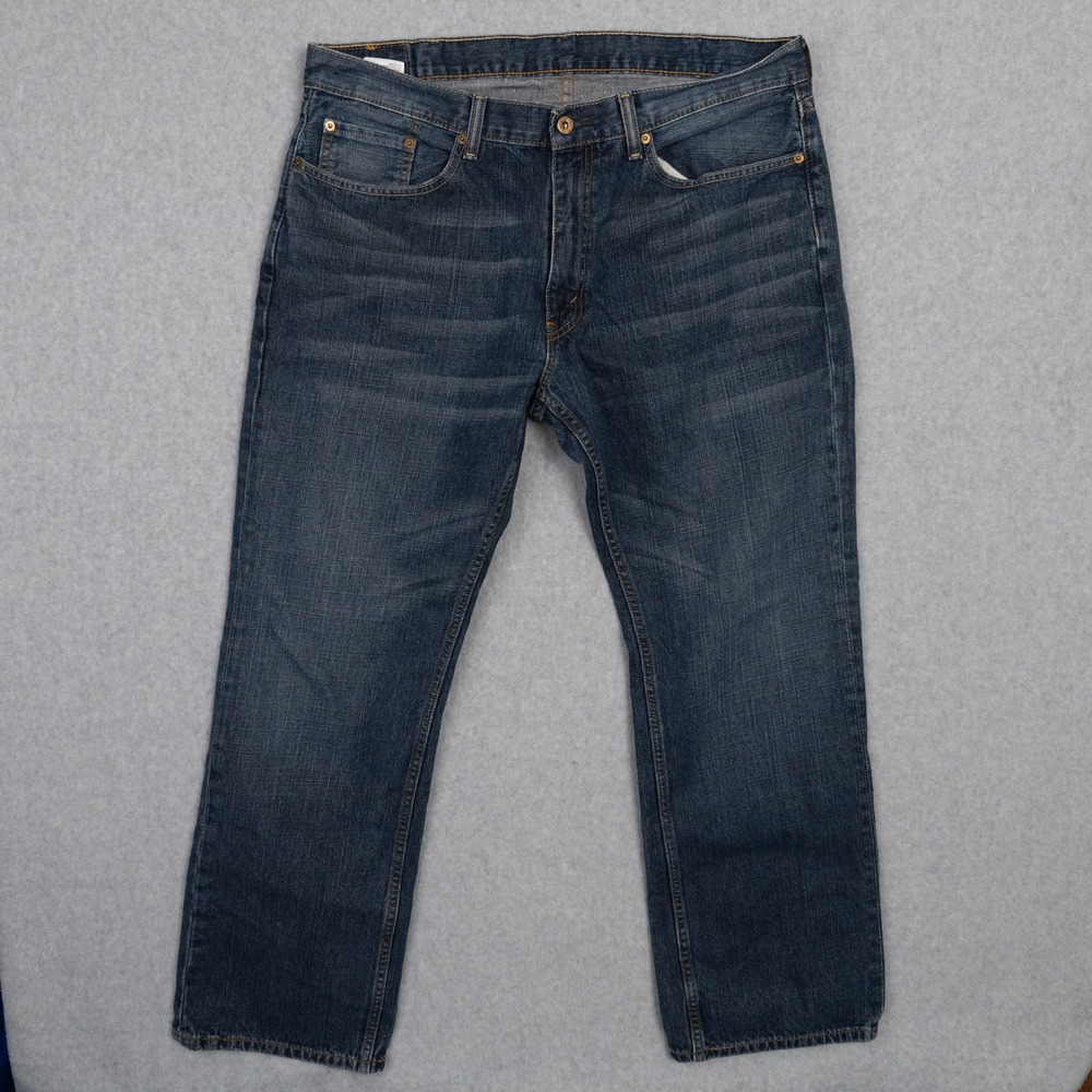 Levi's 559 Relaxed‎ Straight Leg Men's Jeans W38 L32 Dark Wash Blue Denim